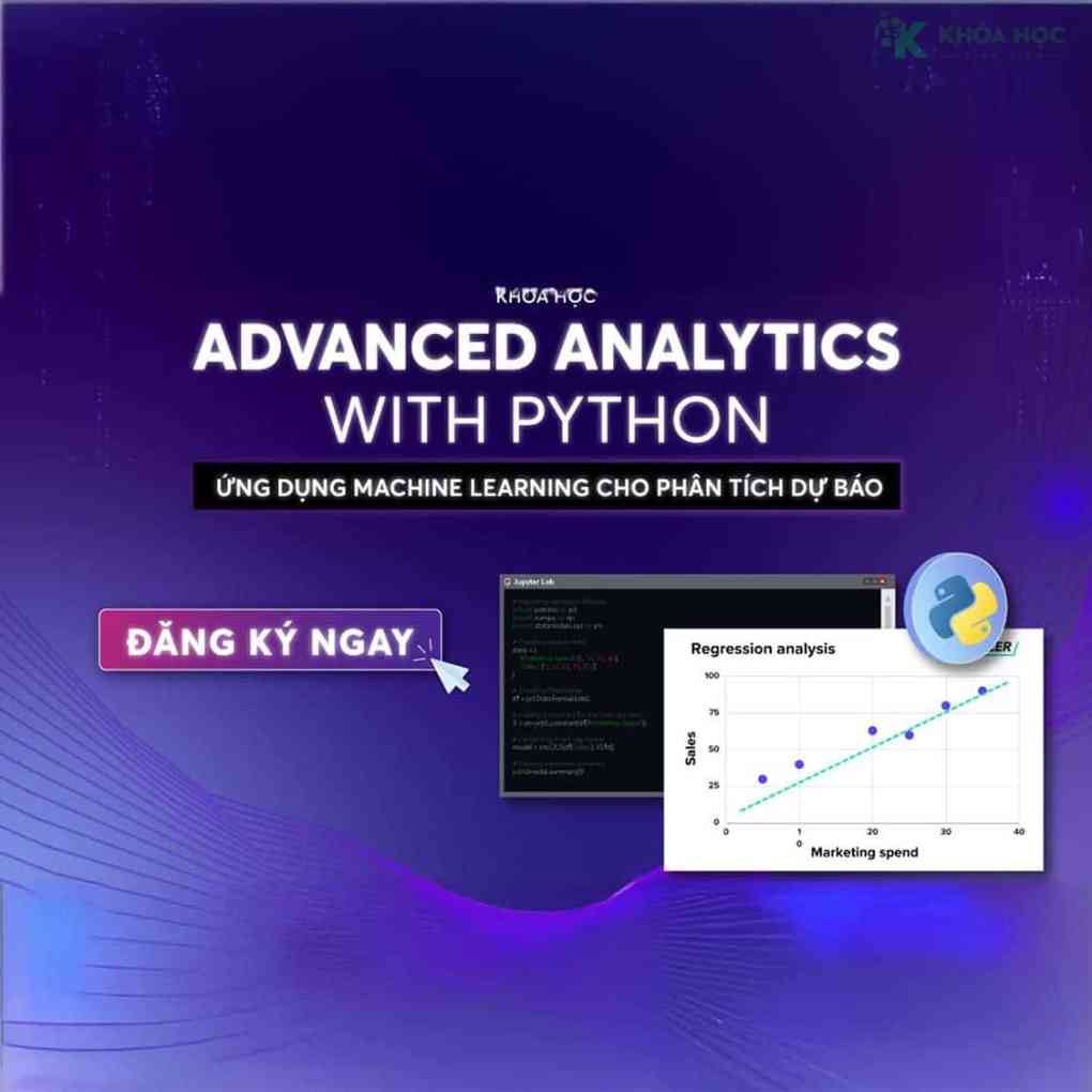 Khóa Học Advanced Analytics With Python Tomorrow Marketers