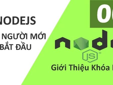 Khóa học Lập trình NodeJS Level 1