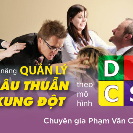 Kỹ Năng Quản Lý Mâu Thuẫn & Xử Lý Xung Đột Theo Mô Hình DISC