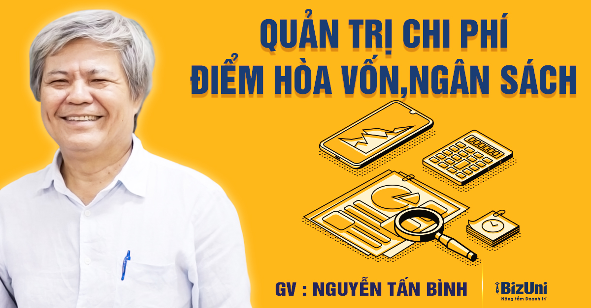 Quản trị chi phí, điểm hòa vốn, ngân sách